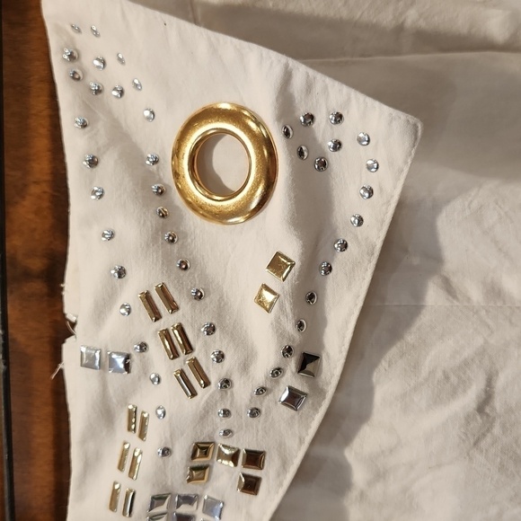 Rhinestones and Studs City Girl Top and Pants Set - Picture 12 of 16